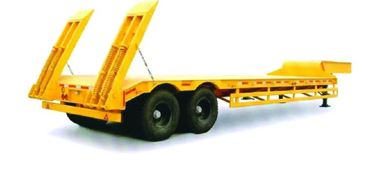 Lowbed equipment trailer